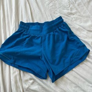 lululemon athletica Vibrant Blue Athletic Shorts